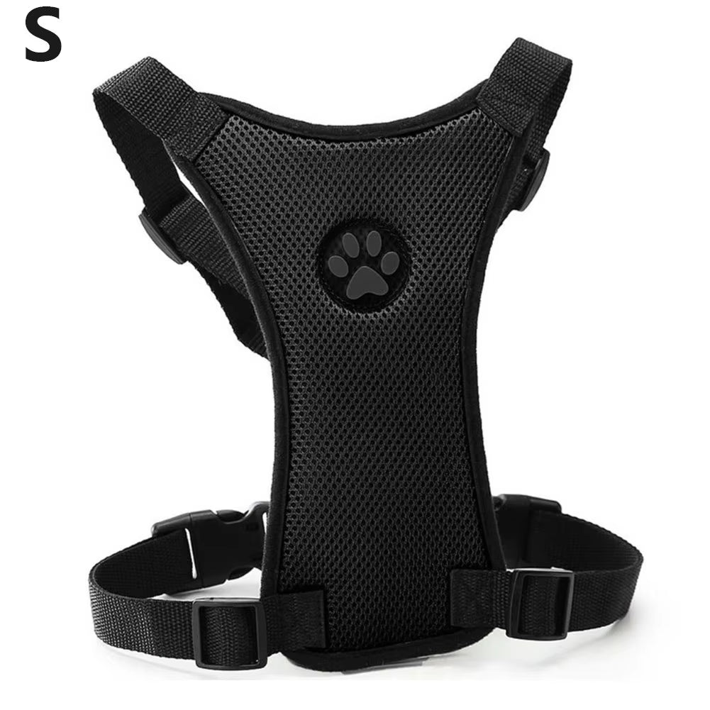 Dog Harness Car Safety Seat Belt Breathable Leash Mesh Chest Strap Multi-Function Breathable Pet Supplies Car Automotive Seat